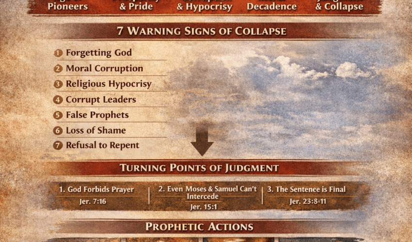 Warnings, Judgment and God’s Promises – Part 1