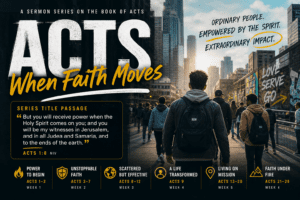 Acts – When Faith Moves – Part 1