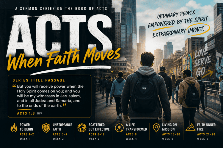 Acts – When Faith Moves – Part 1