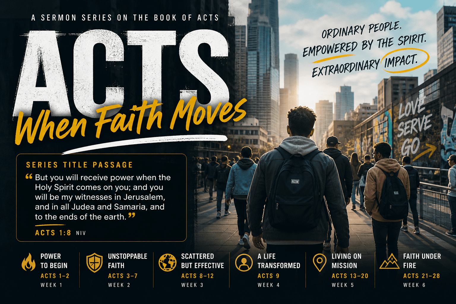 Acts - When Faith Moves